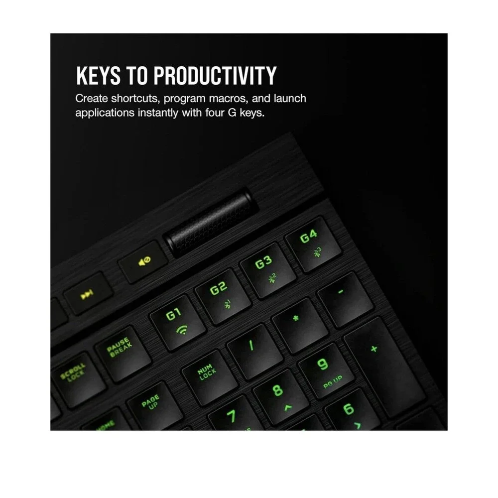 CORSAIR K100 Air Wireless RGB Mechanical Gaming Keyboard - Cherry MX Ultra LP